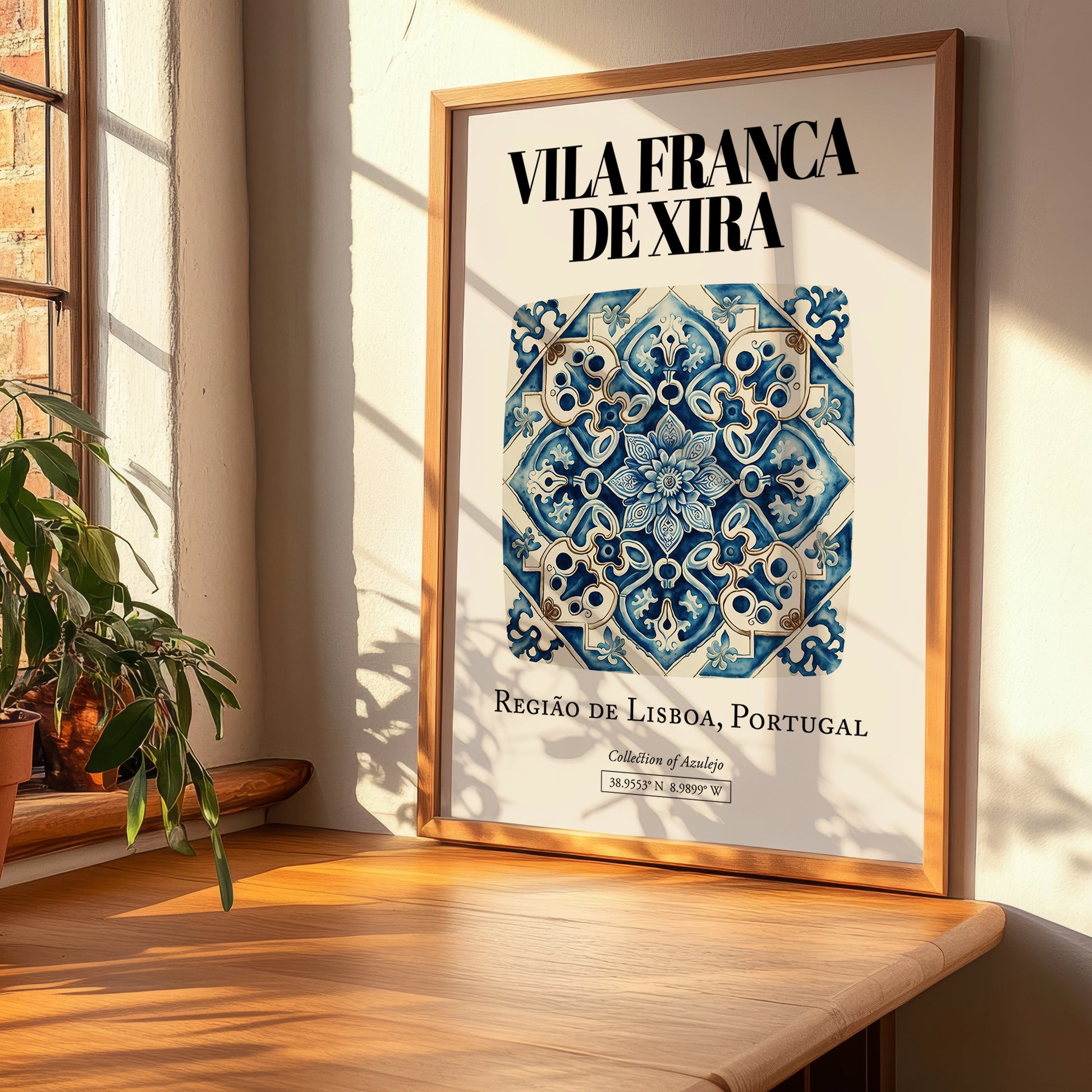 Vila Franca De Xira, Portugal – Wanderlust Wall Decor, clean layout with no caption