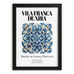 Vila Franca De Xira, Portugal – Wanderlust Wall Decor, in sleek black frame