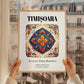 Timișoara, Romania – Retro Travel Poster