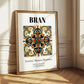 Bran, Romania – Travel Wall Art, styled in a charming Paris street view