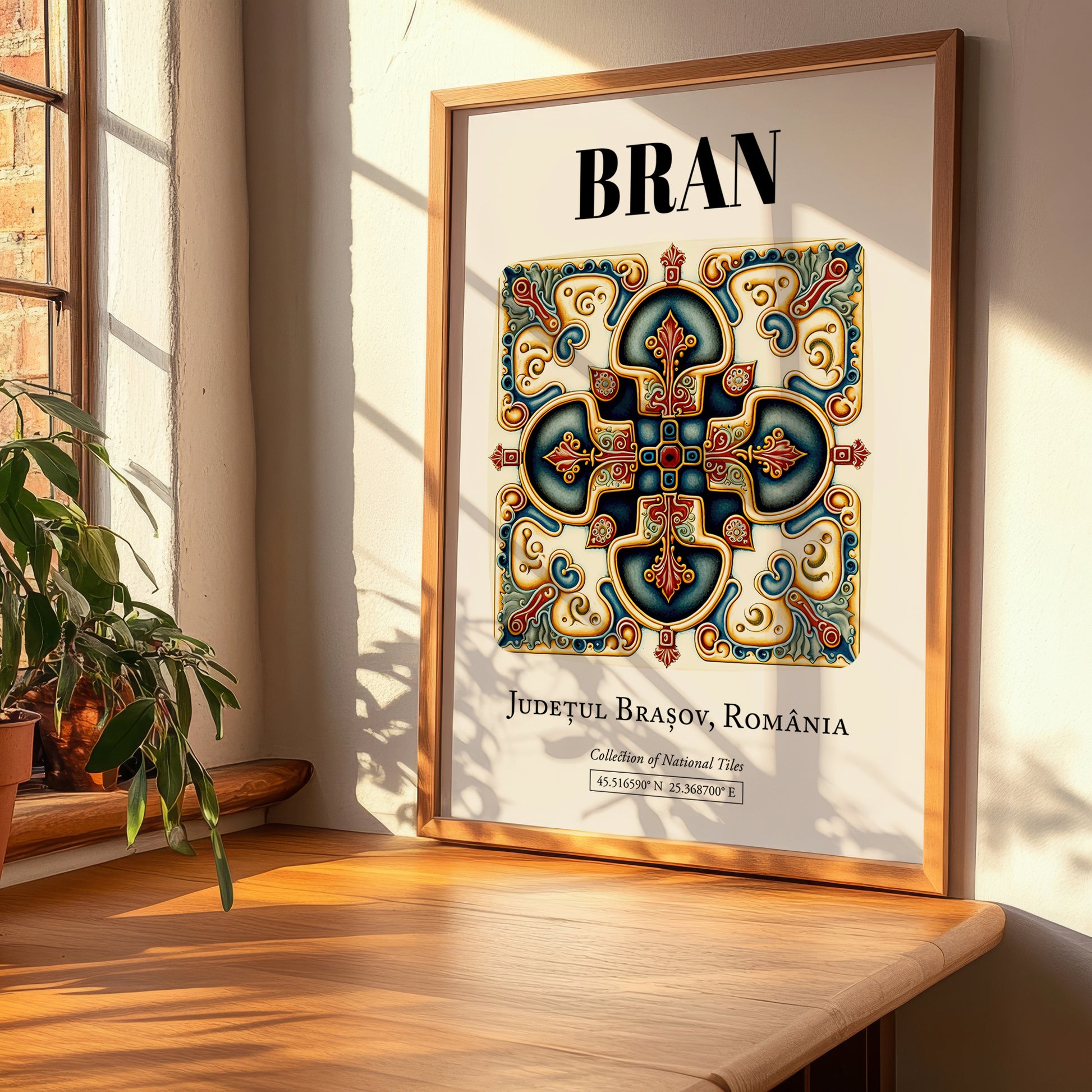 Bran, Romania – Travel Wall Art, clean layout with no caption