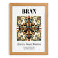 Bran, Romania – Travel Wall Art, set in oak frame