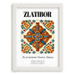 Zlatibor, Serbia – Wanderlust Wall Decor, placed in minimal white frame