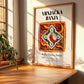 Vrnjačka Banja, Serbia – Retro Travel Poster, clean layout with no caption