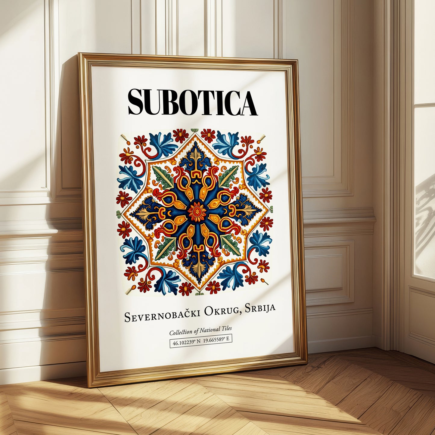 Subotica, Serbia – Wanderlust Wall Decor, styled in a charming Paris street view