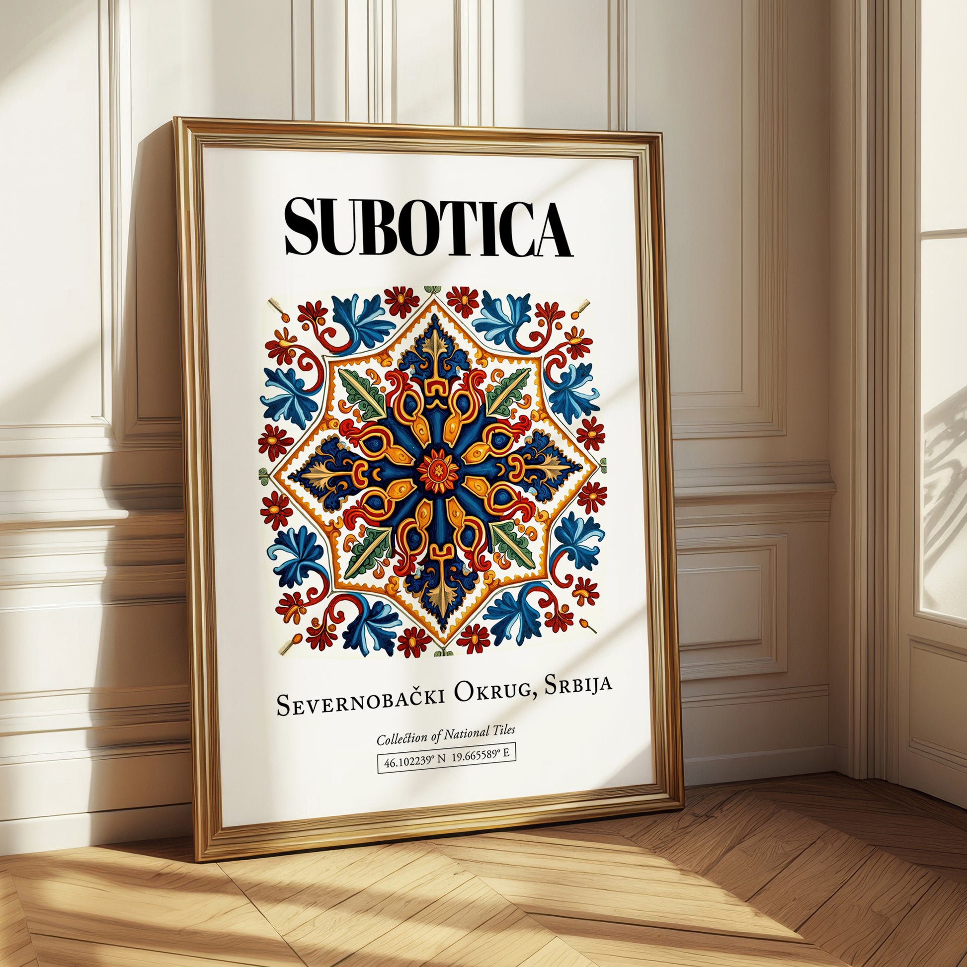 Subotica, Serbia – Wanderlust Wall Decor, styled in a charming Paris street view