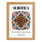Subotica, Serbia – Wanderlust Wall Decor, set in oak frame