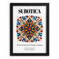 Subotica, Serbia – Wanderlust Wall Decor, in sleek black frame