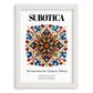 Subotica, Serbia – Wanderlust Wall Decor, placed in minimal white frame