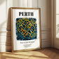 Perth, Scotland – Travel Poster, styled in a charming Paris street view
