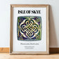 Isle Of Skye, Scotland – Cityscape Wall Art, in wooden frame leaning on the floor