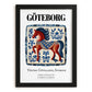 Göteborg, Sweden – Dream Destination Decor, in sleek black frame
