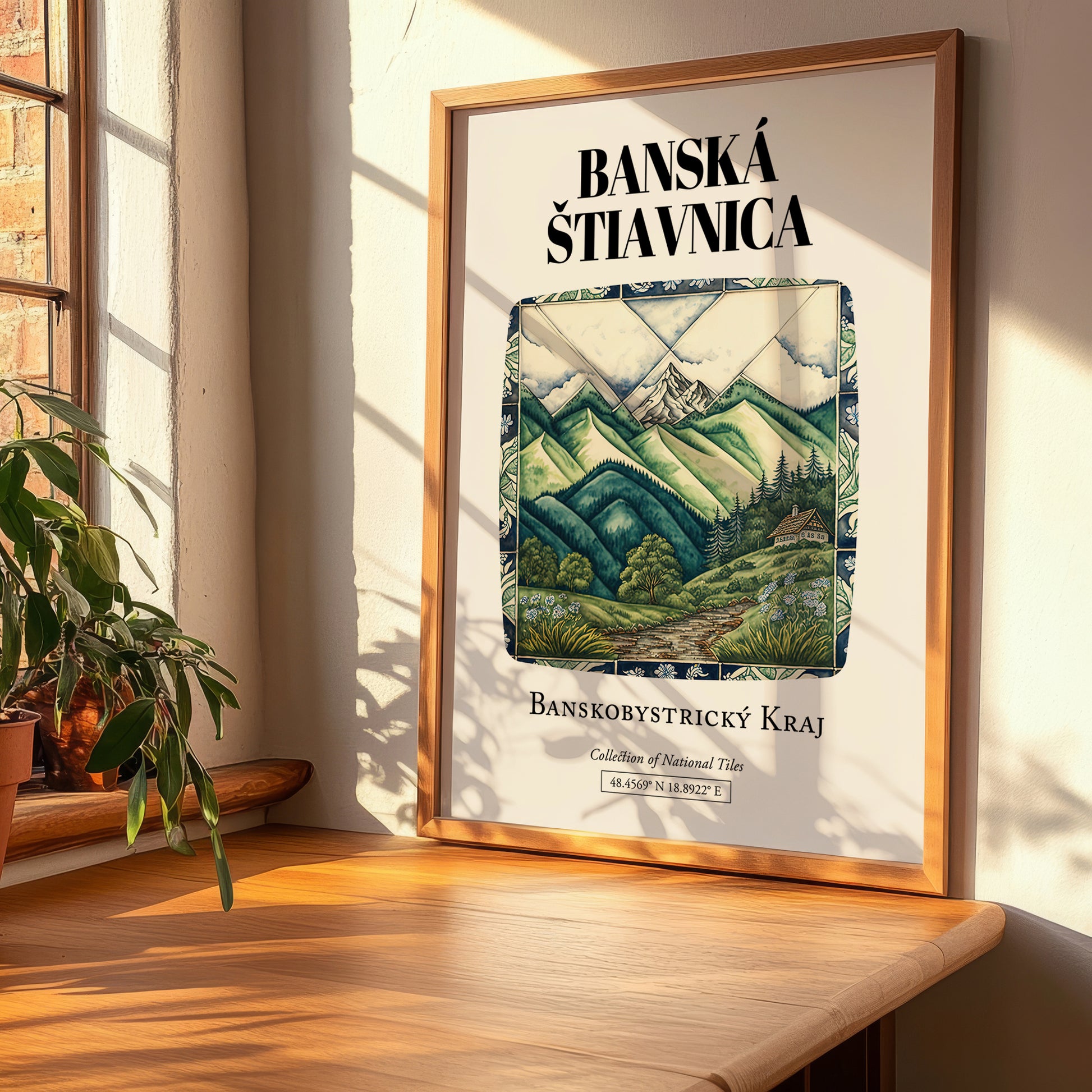 Banská Štiavnica, Slovakia – Global Wall Art, clean layout with no caption