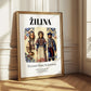 Žilina, Slovakia – Travel Poster, styled in a charming Paris street view