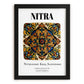 Nitra, Slovakia – Travel Print, in sleek black frame