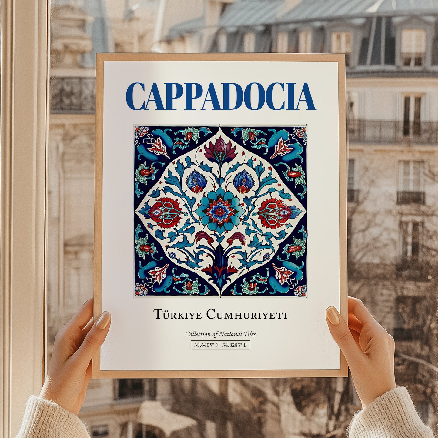 Cappadocia, Turkey – Vintage Travel Poster