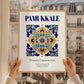 Pamukkale, Turkey – Illustrated Travel Poster