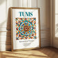Tunis, Tunisia – Travel Print, styled in a charming Paris street view