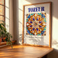 Tozeur, Tunisia – Tourist Destination Poster, clean layout with no caption