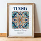 Tunisia, Tunisia – Historic Cities Art Print, in wooden frame leaning on the floor