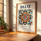Da Lat, Vietnam – Country Culture Poster, clean layout with no caption