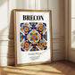 Brecon, Wales – Travel Print, styled in a charming Paris street view
