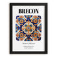 Brecon, Wales – Travel Print, in sleek black frame