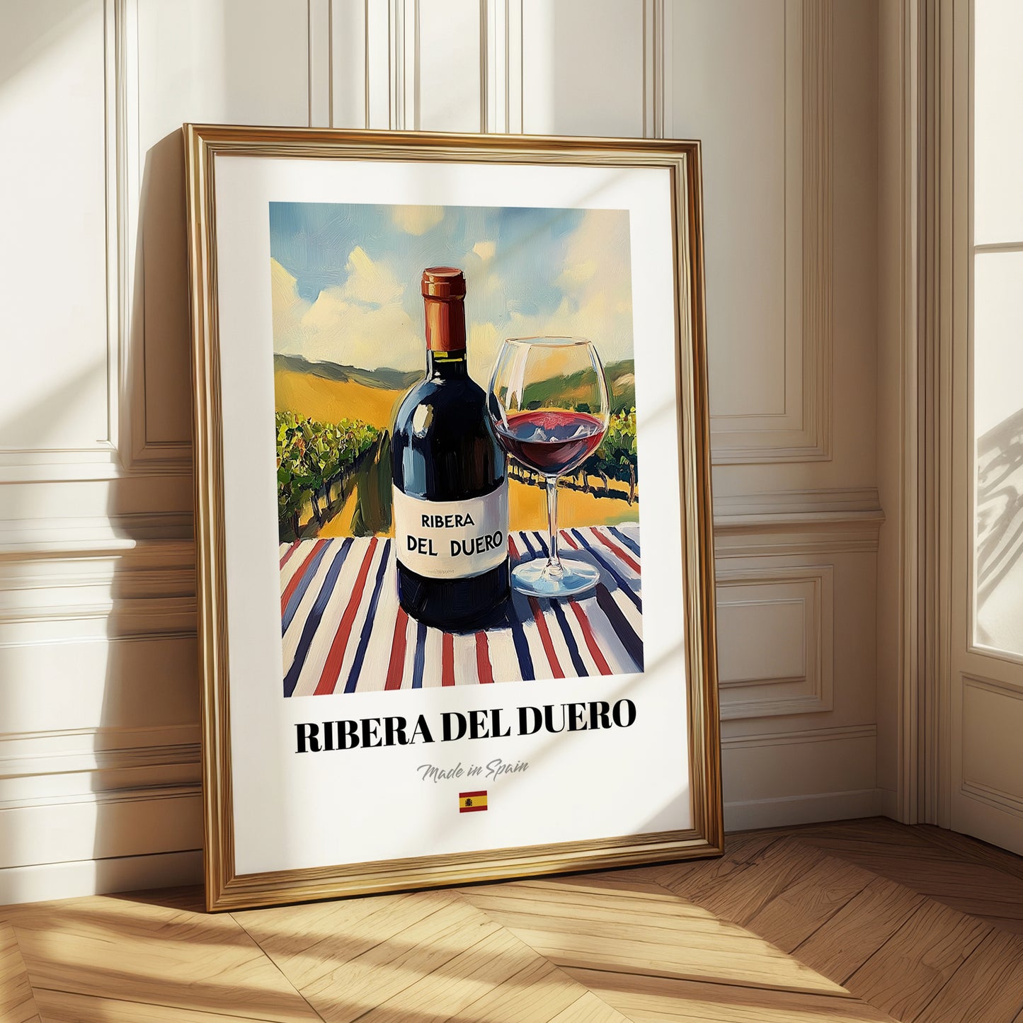 Ribera del Duero – Spanish Red Wine, Tasting Room Print