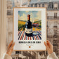 Ribera del Duero – Spanish Red Wine, Tasting Room Print, styled in a charming Paris street view