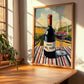 Ribera del Duero – Spanish Red Wine, Tasting Room Print, clean layout with no caption