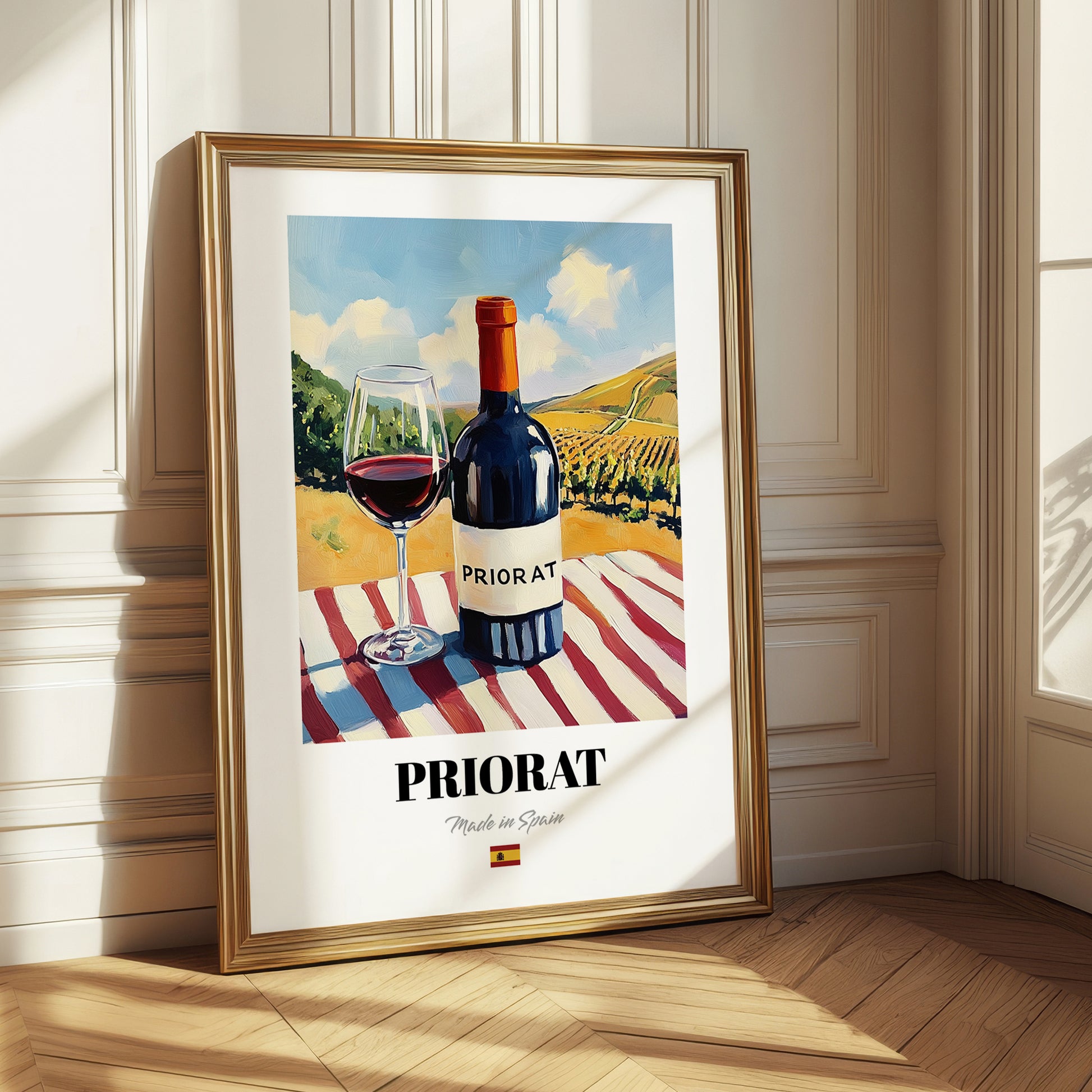 Priorat – Spanish Red Wine, Vinoteca Print