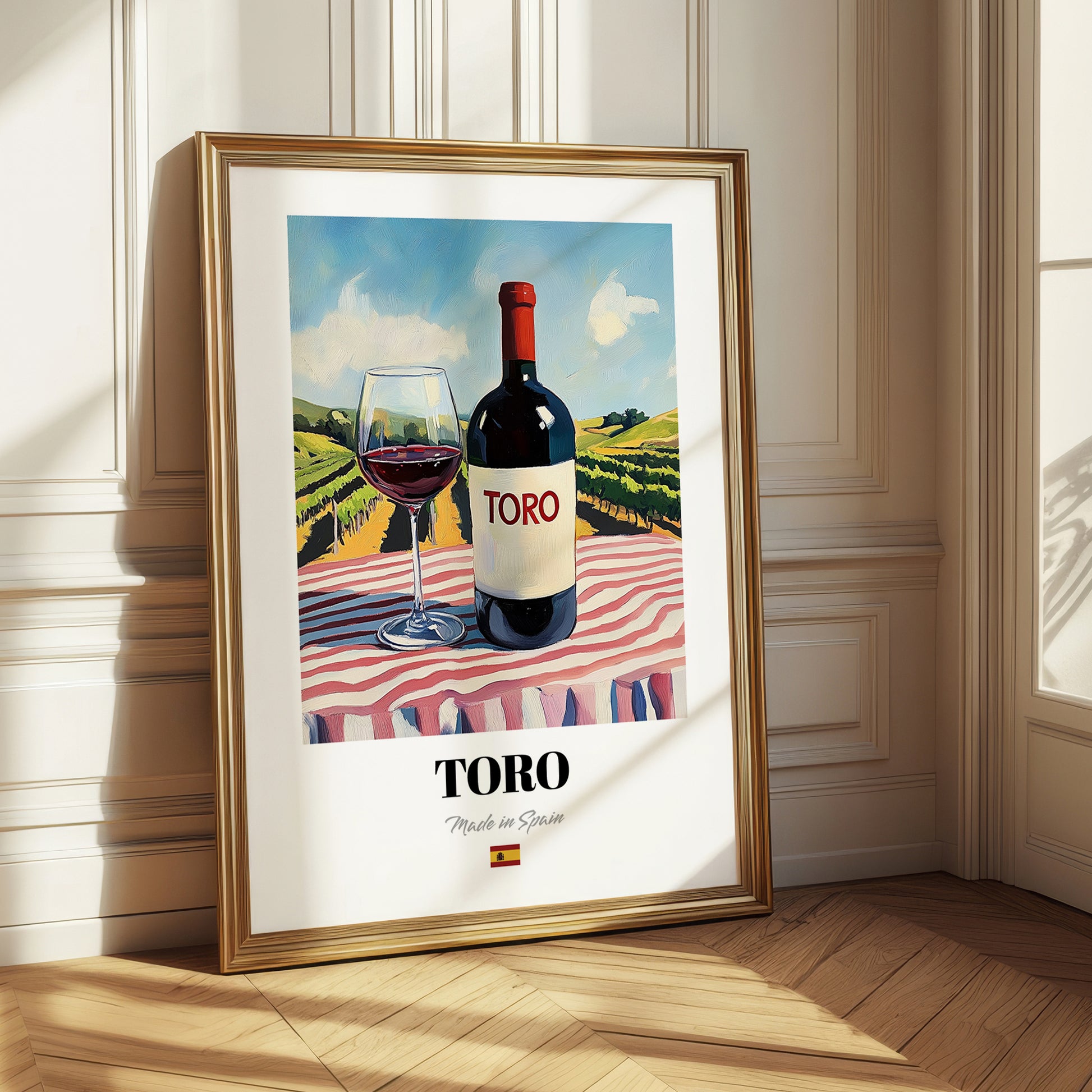 Toro – Spanish Red Wine, Vinoteca Poster
