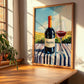 Monastrell – Spanish Red Wine, Vinoteca Painting, clean layout with no caption