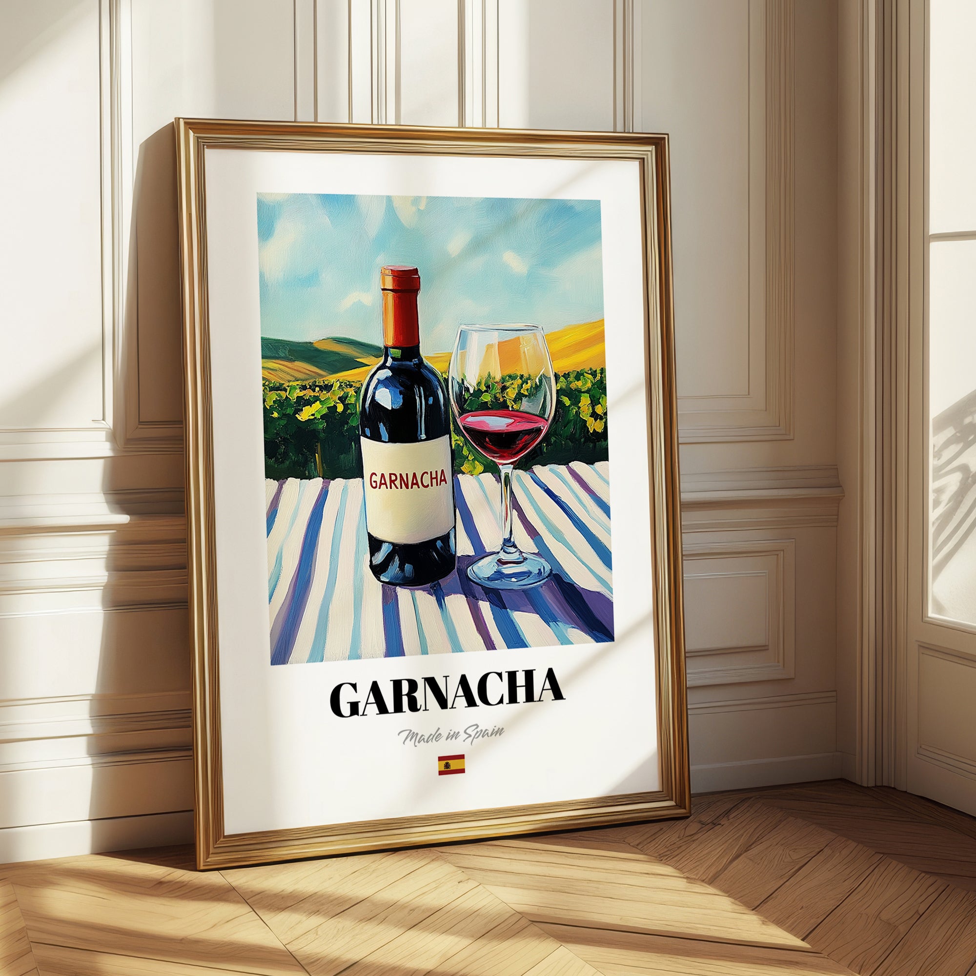 Garnacha – Spanish Red Wine, Bodega Wall Art