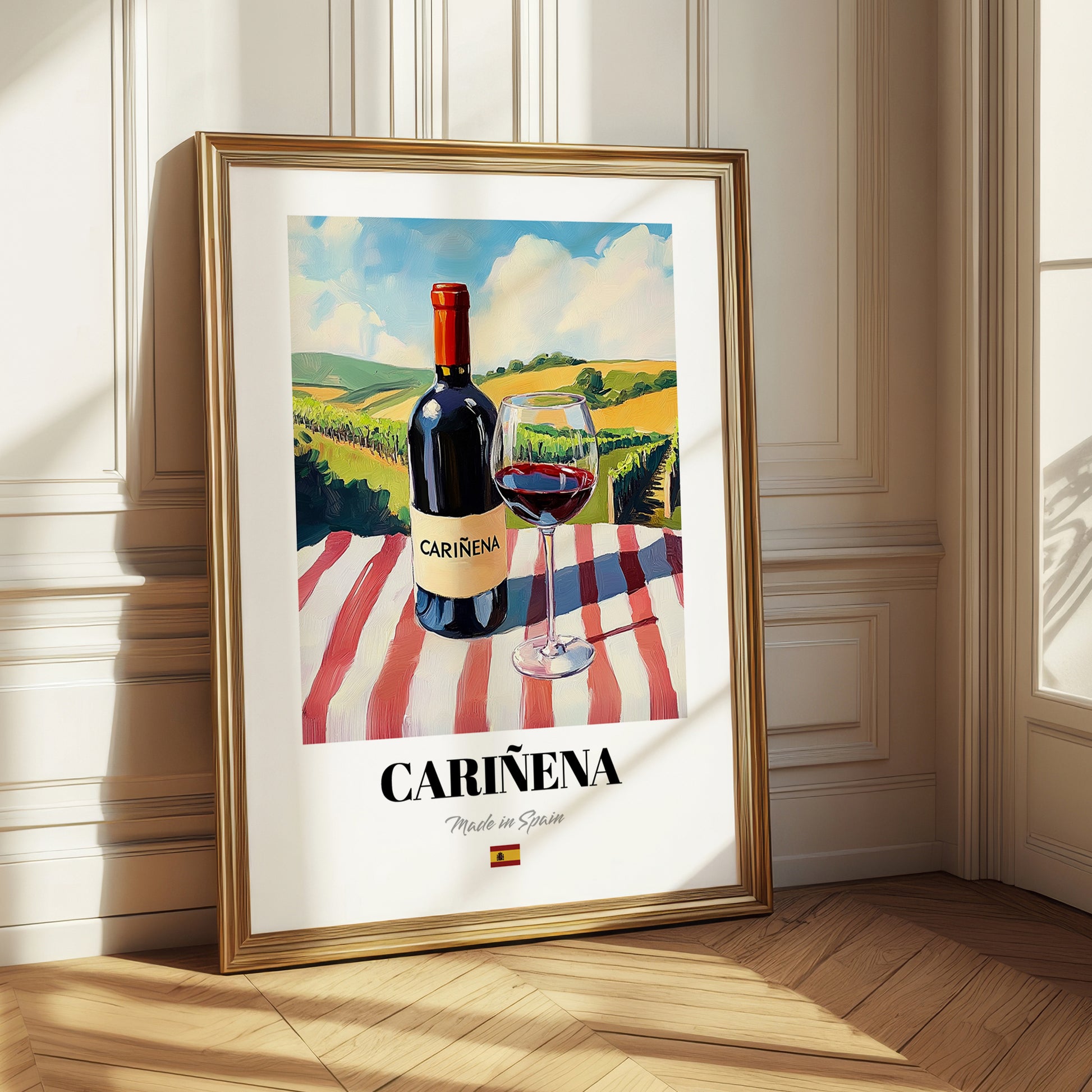 Cariñena – Spanish Red Wine, Vinoteca Poster
