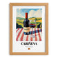 Cariñena – Spanish Red Wine, Vinoteca Poster, set in oak frame