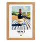 Mencí – Spanish Red Wine, Vinoteca Still Life, set in oak frame