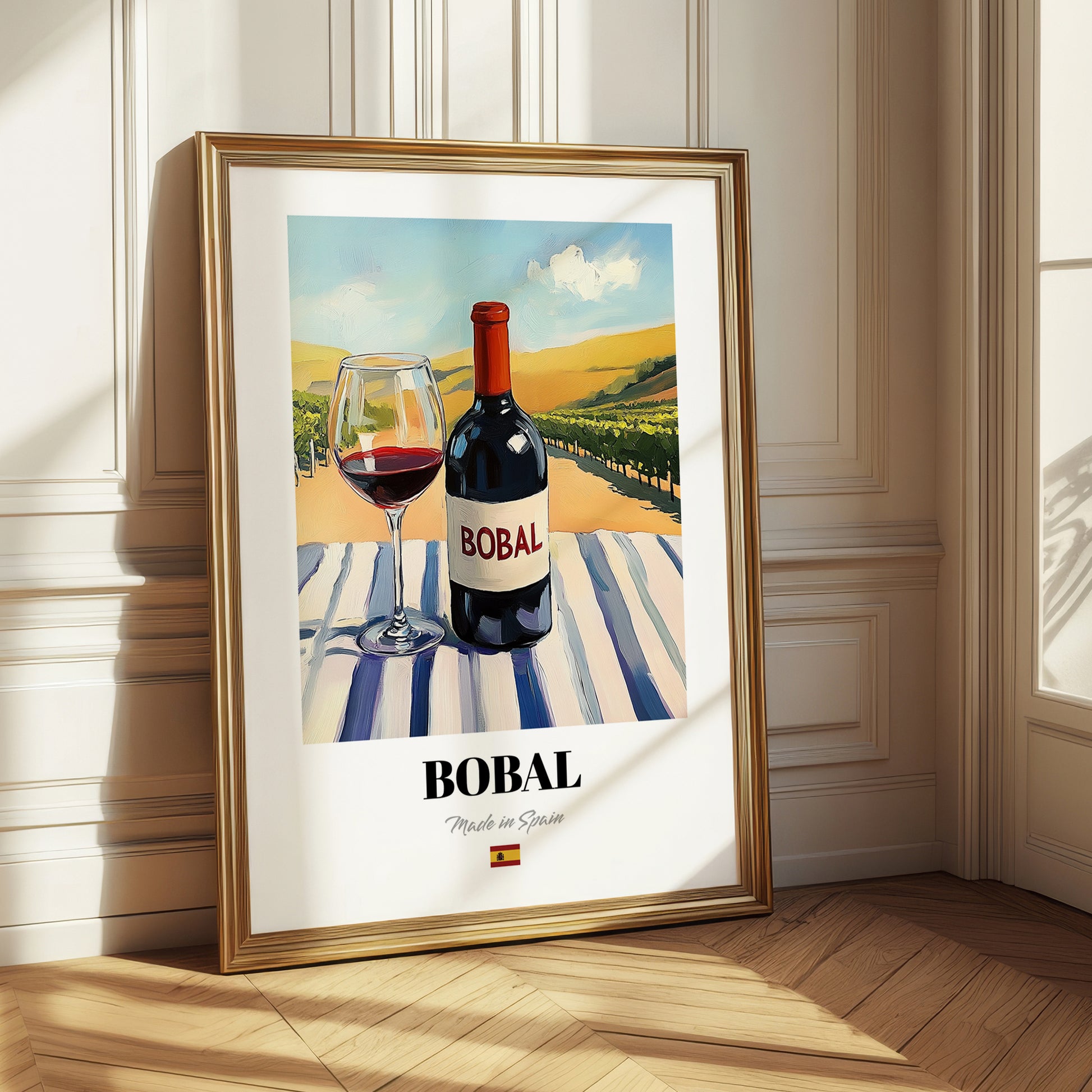 Bobal – Spanish Red Wine, Vinoteca Wall Art
