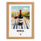 Bobal – Spanish Red Wine, Vinoteca Wall Art, set in oak frame