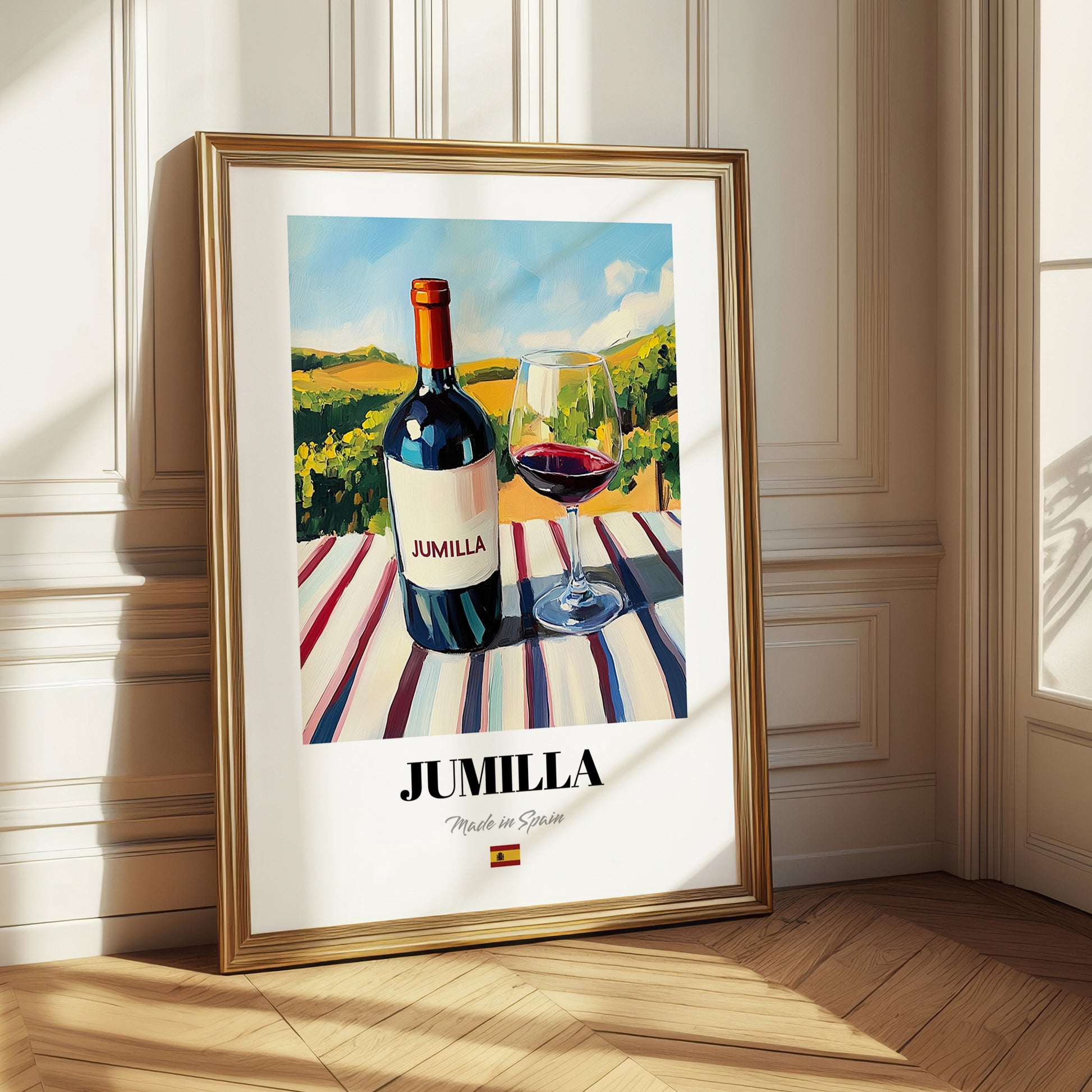 Jumilla – Spanish Red Wine, Wine Bar Poster