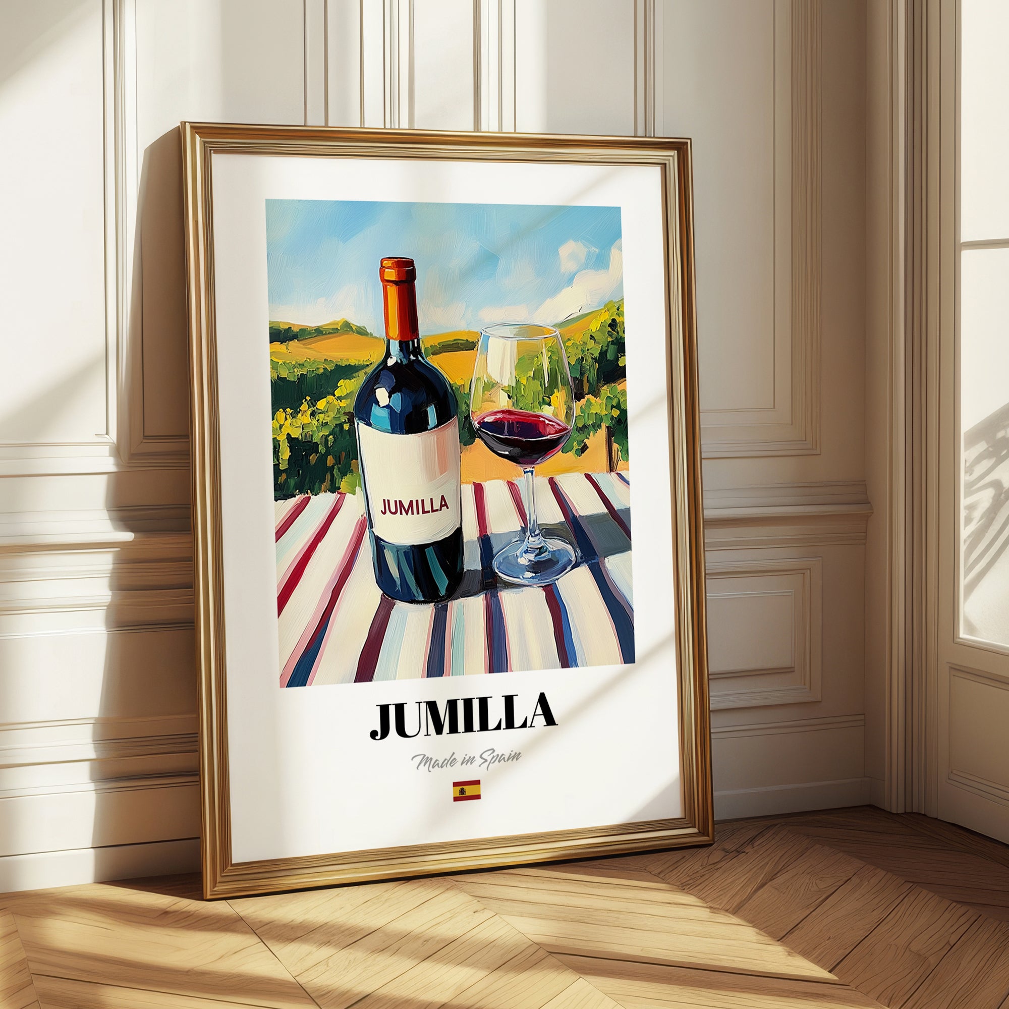 Jumilla – Spanish Red Wine, Wine Bar Poster