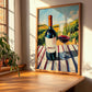 Jumilla – Spanish Red Wine, Wine Bar Poster, clean layout with no caption