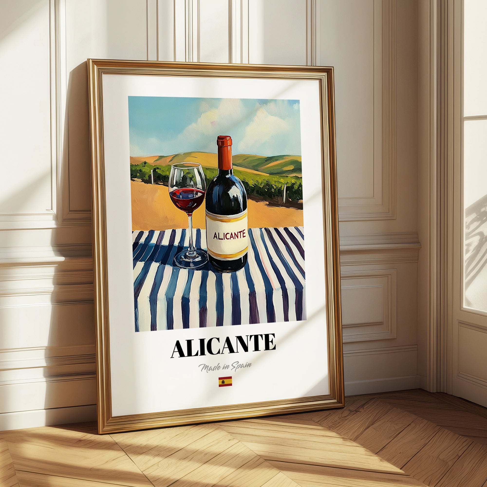 Alicante – Spanish Red Wine, Bodega Poster