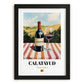 Calatayud – Spanish Red Wine, Vineyard Terrace Poster, in sleek black frame