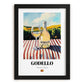 Godello – Spanish White Wine, Tasting Room Wall Art, in sleek black frame