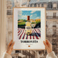 Torrontés – Spanish White Wine, Bodega Wall Art, styled in a charming Paris street view