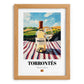 Torrontés – Spanish White Wine, Bodega Wall Art, set in oak frame