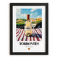 Torrontés – Spanish White Wine, Bodega Wall Art, in sleek black frame