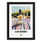 Loureiro – Spanish White Wine, Vinoteca Art, in sleek black frame