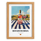 Rosado de Rioja – Spanish Rose Wine, Wine Bar Poster, set in oak frame